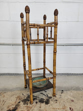 Load image into Gallery viewer, Antique Torched Bamboo Umbrella Stand