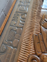 Load image into Gallery viewer, MCM Carved Mayan Revival Desk