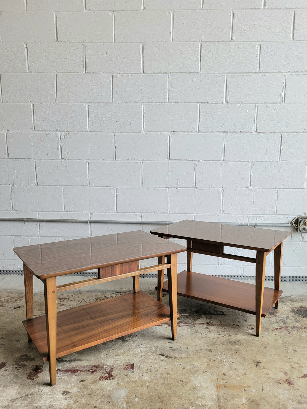 Pair of Mid Century Lane End Tables