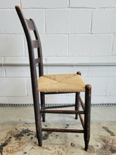 Load image into Gallery viewer, Antique Chair with Rush Seat
