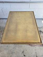 Load image into Gallery viewer, Vintage Gilt Wood Pedestal End Table