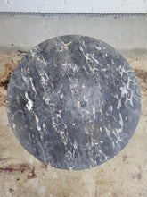 Load image into Gallery viewer, Marble Top Victorian Wrought Iron Table