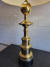Load image into Gallery viewer, Pair of Mid Century Brass Lamps