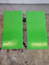 Load image into Gallery viewer, Pair of Green Rolling Carts