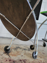 Load image into Gallery viewer, Pair of Green Rolling Carts