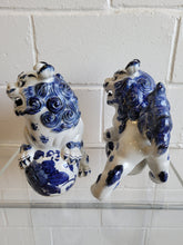 Load image into Gallery viewer, Pair of Vintage Japanese Kutani Foo Dogs