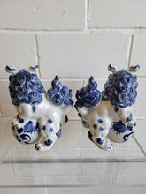 Load image into Gallery viewer, Pair of Vintage Japanese Kutani Foo Dogs