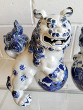 Load image into Gallery viewer, Pair of Vintage Japanese Kutani Foo Dogs