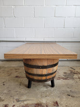 Load image into Gallery viewer, Barrel Coffee Table with Laminate Top