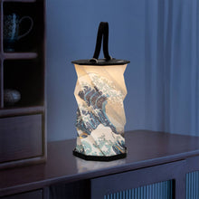 Load image into Gallery viewer, Hokusai The Great Wave Origami Lantern
