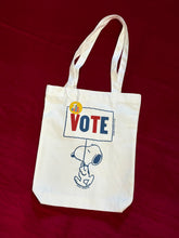 Load image into Gallery viewer, Snoopy Vote Tote