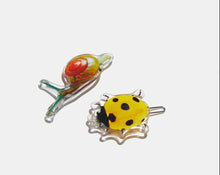 Load image into Gallery viewer, Garden Critters Hair Clips