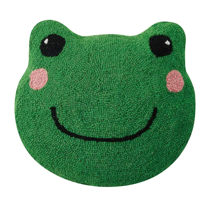 Frog Prince Hooked Pillow
