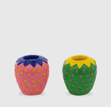 Load image into Gallery viewer, Strawberry Candle Holder Set
