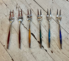 Load image into Gallery viewer, Mid Century Meka Denmark Cocktail Forks