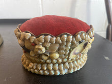 Load image into Gallery viewer, Antique Shell-work Pin Cushion