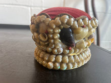 Load image into Gallery viewer, Antique Shell-work Pin Cushion