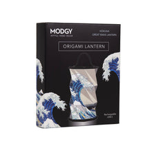 Load image into Gallery viewer, Hokusai The Great Wave Origami Lantern