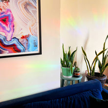 Load image into Gallery viewer, Plant Window Rainbow Suncatcher Sticker