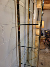 Load image into Gallery viewer, Vintage French Brass And Glass Etegere