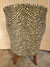 Load image into Gallery viewer, Luxe Zebra Upholstered Armchair