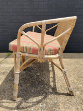 Load image into Gallery viewer, Mid Century Rattan and Wicker Loveseat