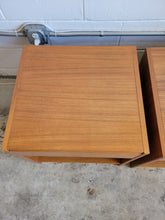 Load image into Gallery viewer, Pair of Mid Century Danish Teak Nightstands