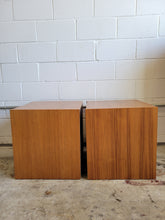Load image into Gallery viewer, Pair of Mid Century Danish Teak Nightstands