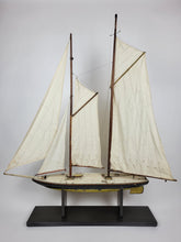 Load image into Gallery viewer, Antique Model Schooner