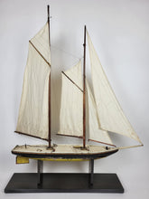 Load image into Gallery viewer, Antique Model Schooner
