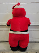 Load image into Gallery viewer, Three Foot Tall Stuffed Santa