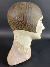 Load image into Gallery viewer, Art Deco French Plaster Milliner’s Bust
