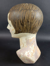 Load image into Gallery viewer, Art Deco French Plaster Milliner’s Bust