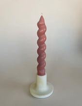Load image into Gallery viewer, Tapered Candle - Spiraled