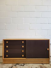 Load image into Gallery viewer, Mid Century Danish Two-Toned Credenza
