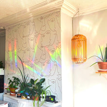 Load image into Gallery viewer, Plant Window Rainbow Suncatcher Sticker
