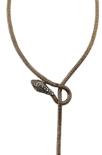 Load image into Gallery viewer, Snake Rhinestone Statement Necklace
