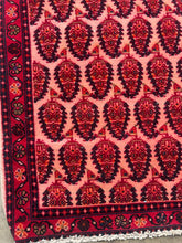 Load image into Gallery viewer, Vintage Tribal Boteh Design Scatter Rug
