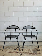 Load image into Gallery viewer, Pair of Mid Century Salterini for Rid Jid Folding Hoop Chairs
