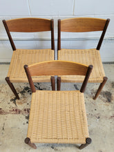 Load image into Gallery viewer, Mid Century Dining Chairs by Poul Volther for Frem Rojle
