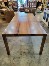 Load image into Gallery viewer, Modern Parsons Style Dining Table with Leaf
