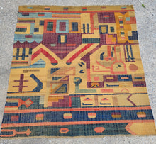 Load image into Gallery viewer, Turkish Pictorial Kilim Area Rug
