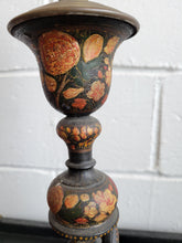 Load image into Gallery viewer, Pair of Antique Kashmiri Candlestick Lamps
