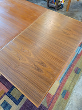 Load image into Gallery viewer, Mid Century Danish Teak Expandable Dining Table

