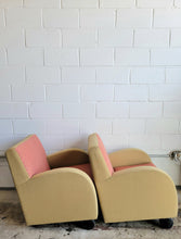 Load image into Gallery viewer, Pair of 1980s Deco Style Arm Chairs
