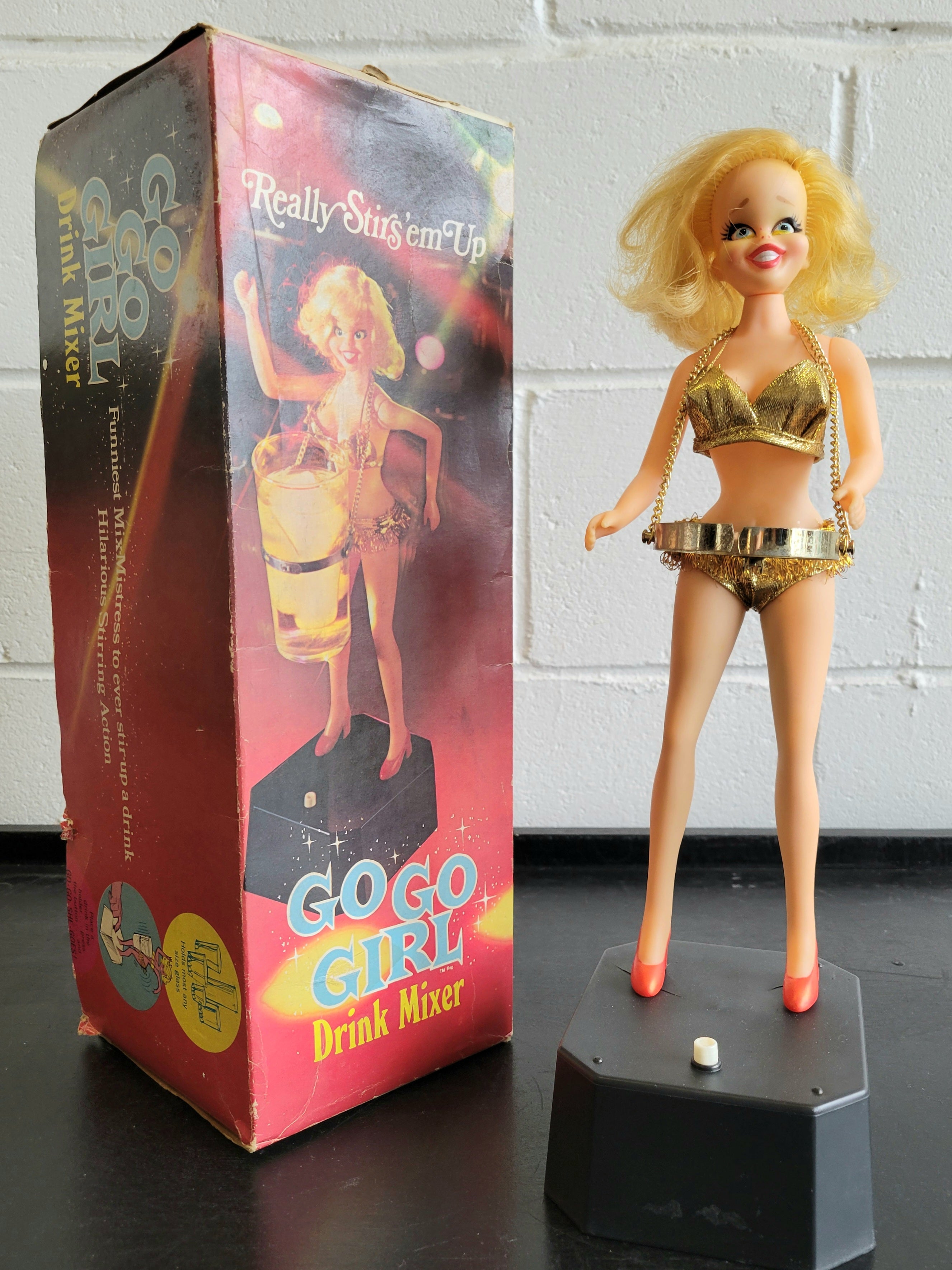 希少60年代】GO GO GIRL Drink Mixer ゴーゴーガール