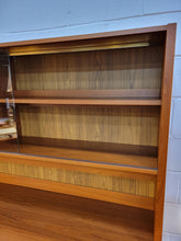 Load image into Gallery viewer, Mid Century Danish Teak China Hutch Cabinet
