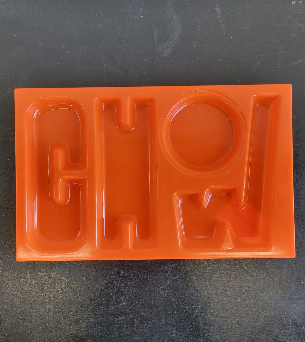 1970s Arthur Umanoff Style Chatter Tray - Chow