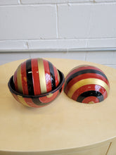 Load image into Gallery viewer, 1980s Deco Style Japanese Nesting Orb Boxes
