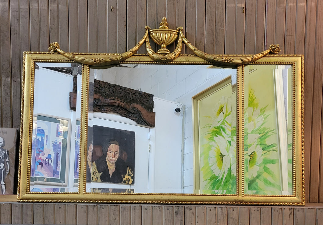 Regency Stylr Gilt Mantle Mirror